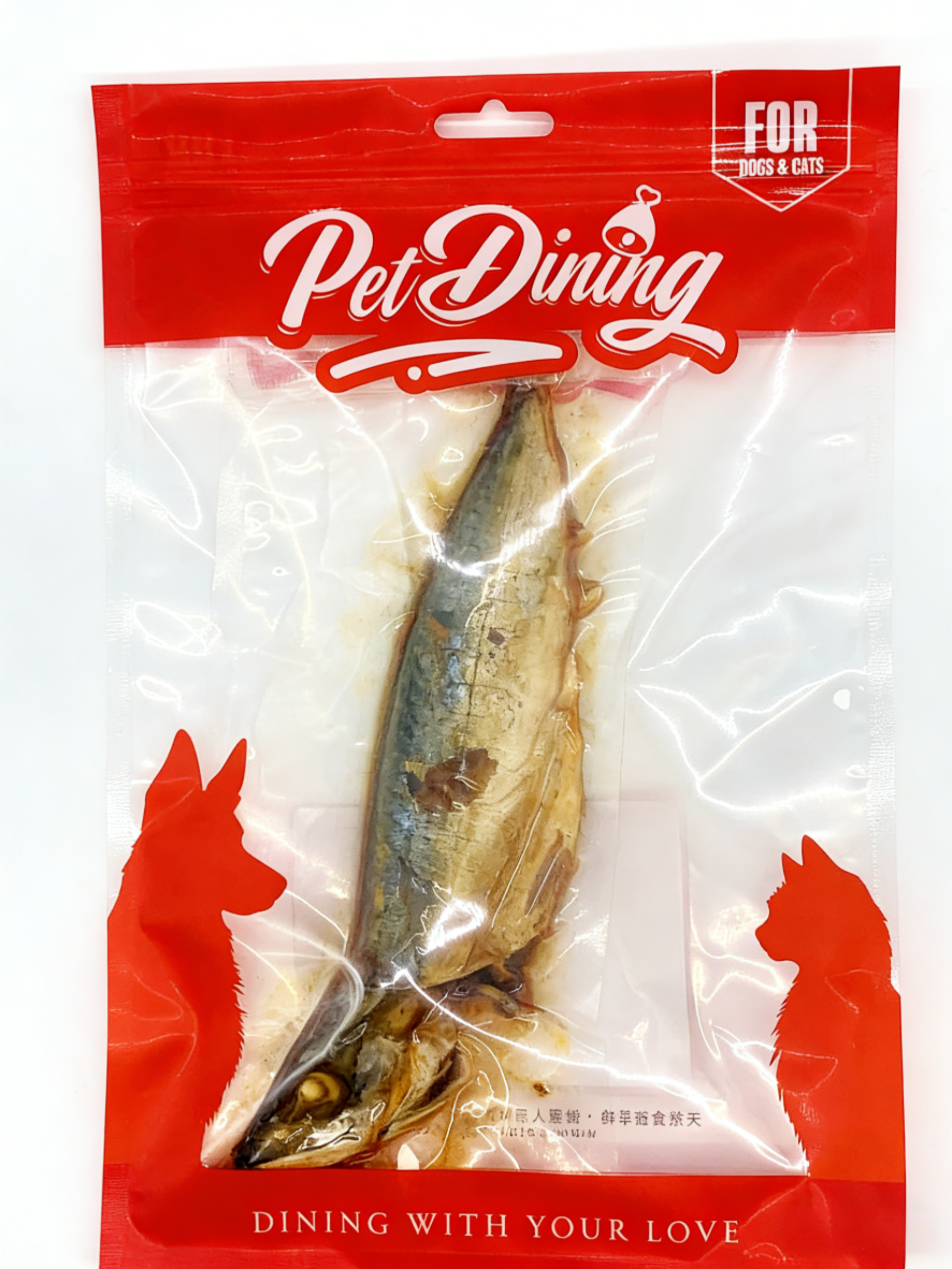 常溫預製原條鯖花魚 - 貓犬適用