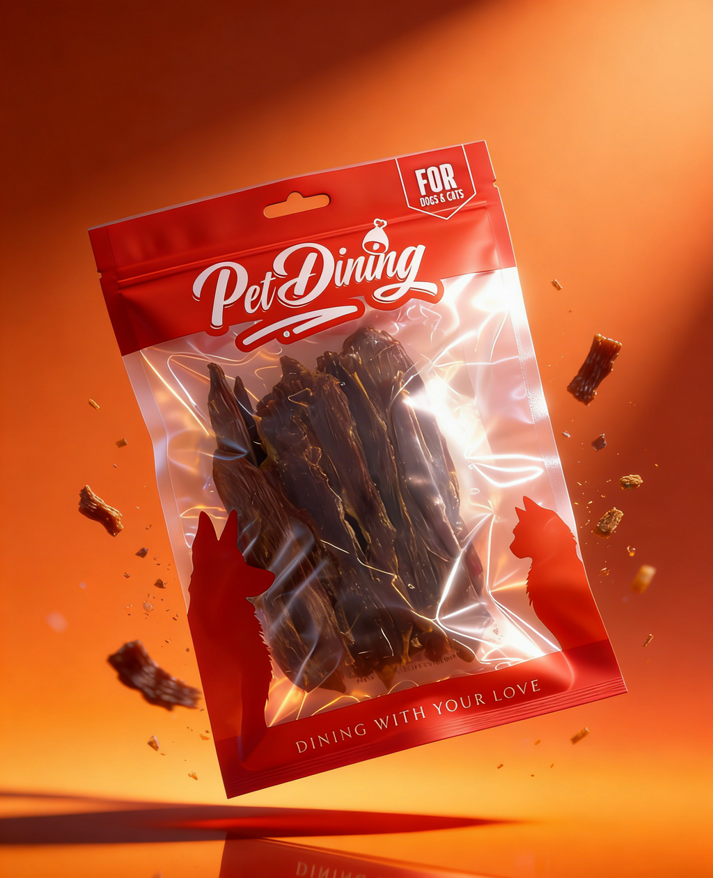 PetDining 烘乾鴨肉條 - 寵物鮮食，貓狗適用
