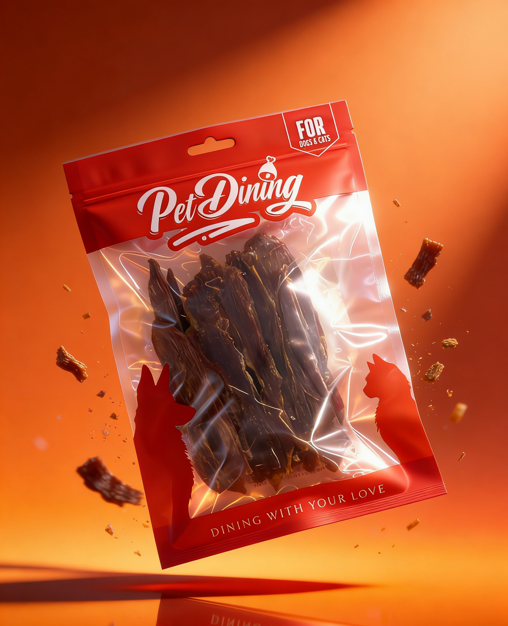 PetDining 烘乾鴨肉條 - 寵物鮮食，貓狗適用