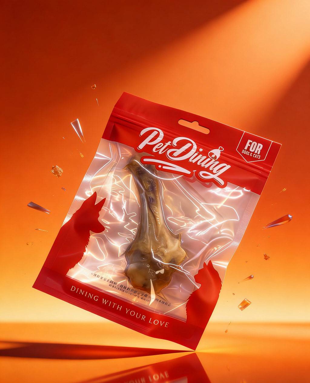 常溫預製酥骨鴨小腿 - 貓犬適用