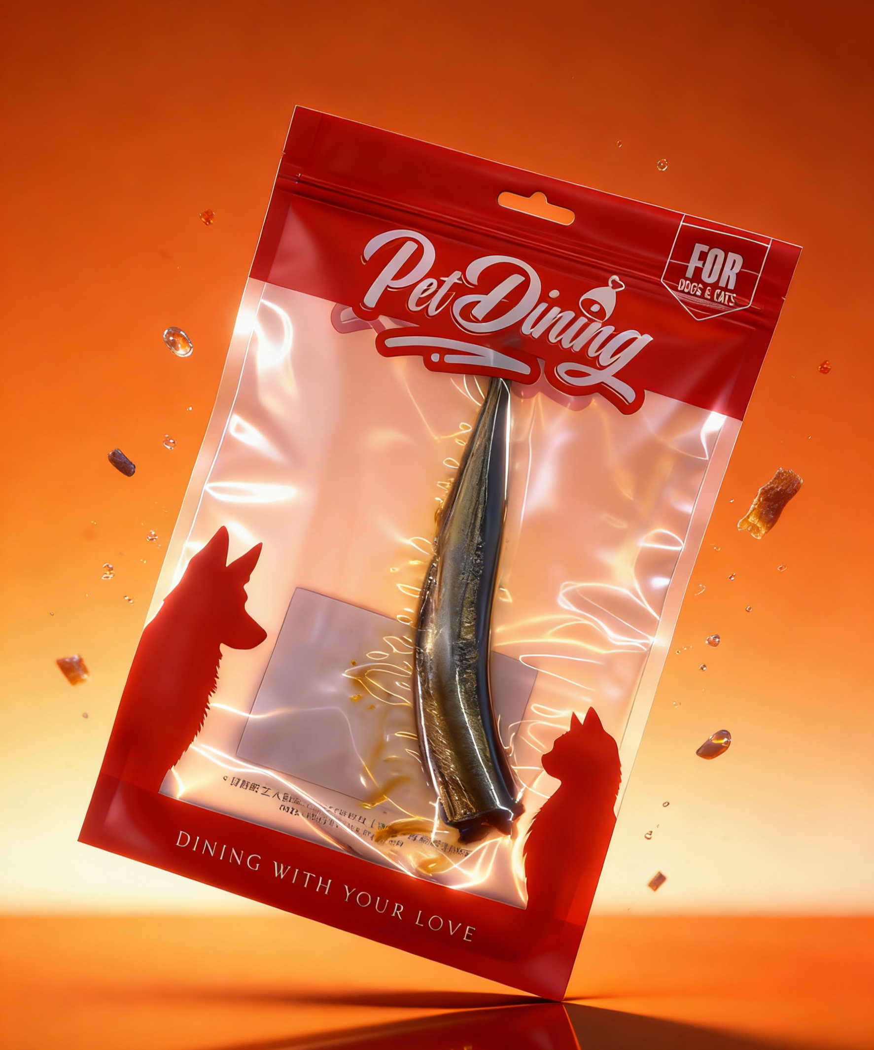 常溫預製原條秋刀魚 - 貓犬適用